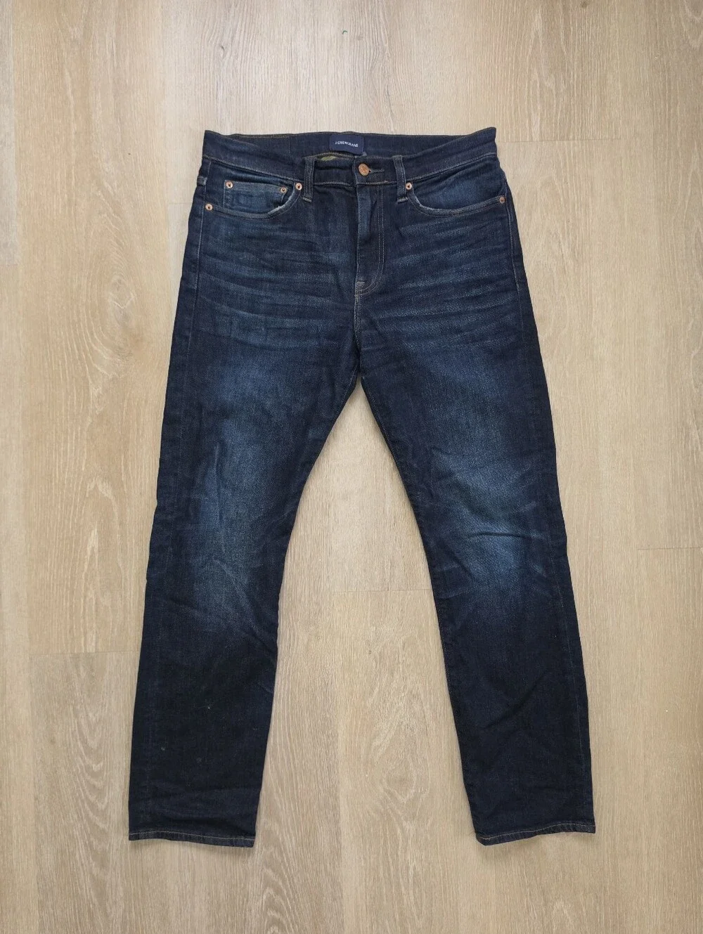 J.Crew Jeans Mens 31x30 Blue 770 Straight Kurabo Japanese Denim Dark Wash Pants